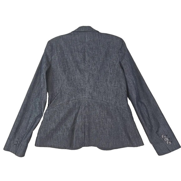 7th Avenue Design Studio ~Woman Size 8~ Blue Jean Color Blazer Jacket NWOT. - Picture 3 of 12